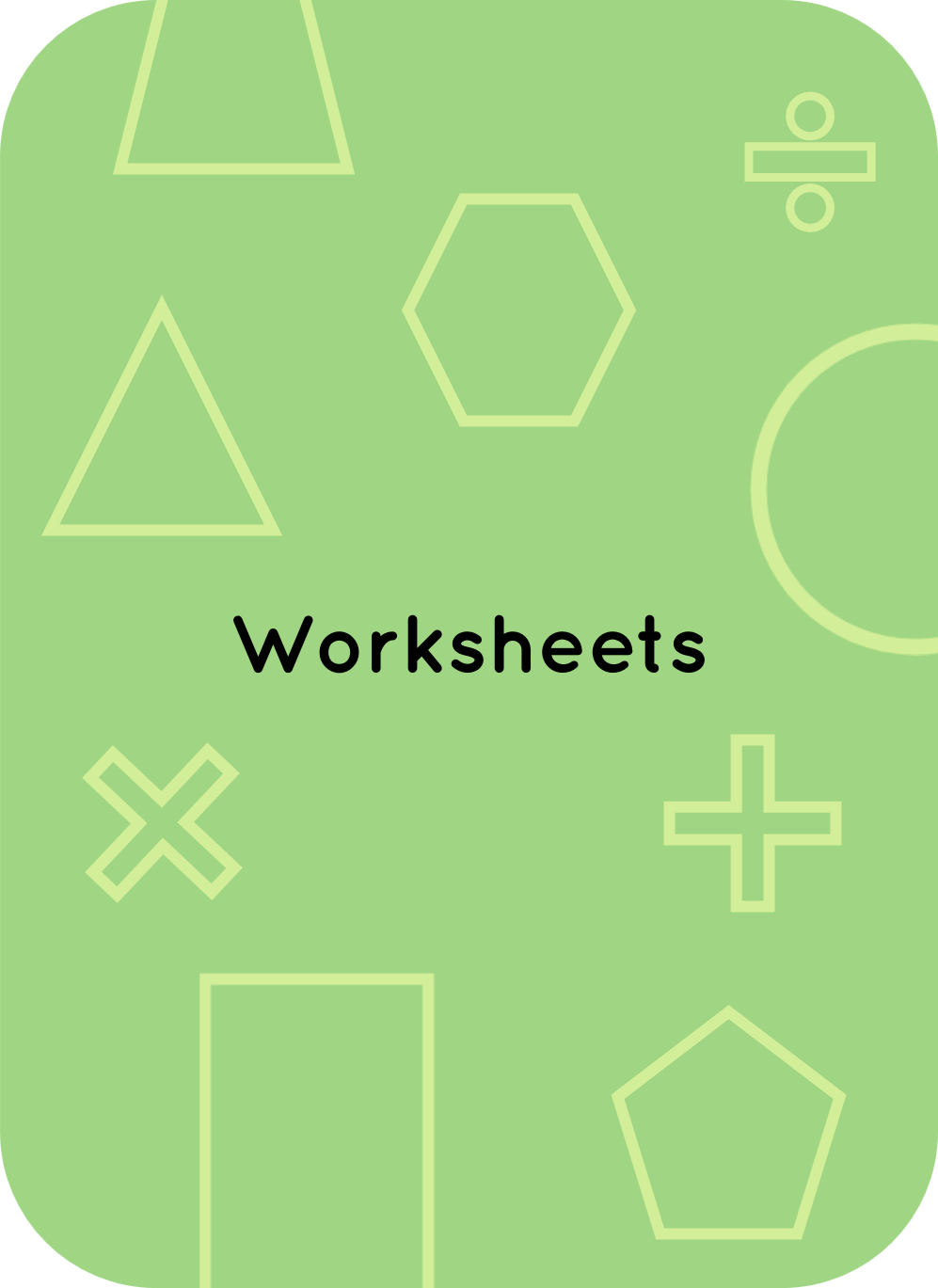 worksheets front